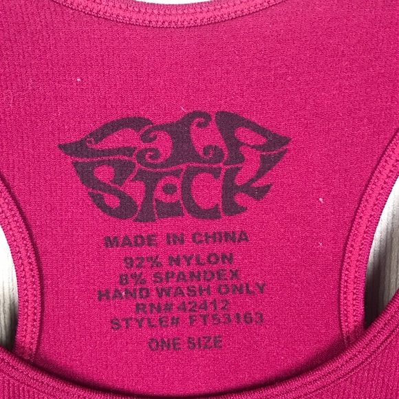 Lipstick Tank Top Size One Size - Picture 3 of 4